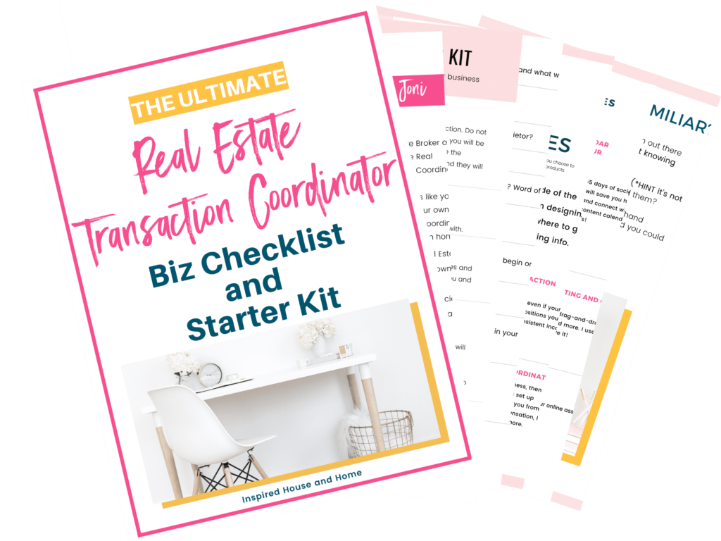 Free Checklist and starter kit